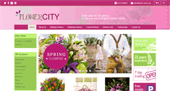 Desktop Screenshot of flower-city.co.uk