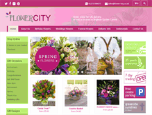 Tablet Screenshot of flower-city.co.uk